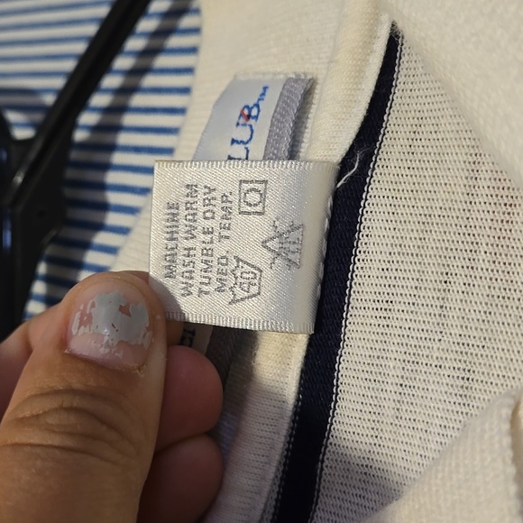 Vintage Penguin Club Polo Shirt 2xl Big Made In Usa Red/navy Crazy Design - Picture 6 of 16